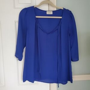 Blue blouse